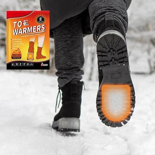 Toe & Foot Warmers, Body Heat Patches & Insole Warmer - 2 Pieces
